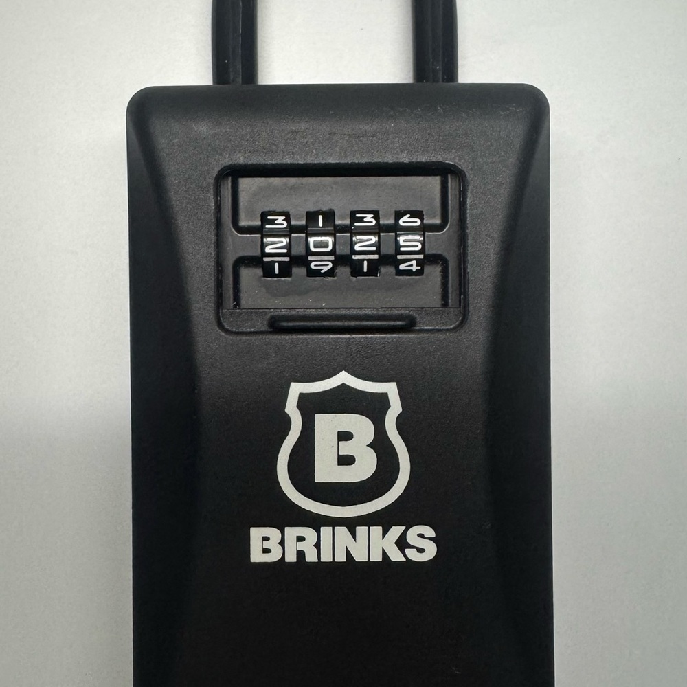 Brinks Black Storage Lock Box - Picture 2 of 5
